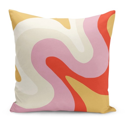 Față de pernă 43x43 cm Raspberry Creamsicle – Mila Home