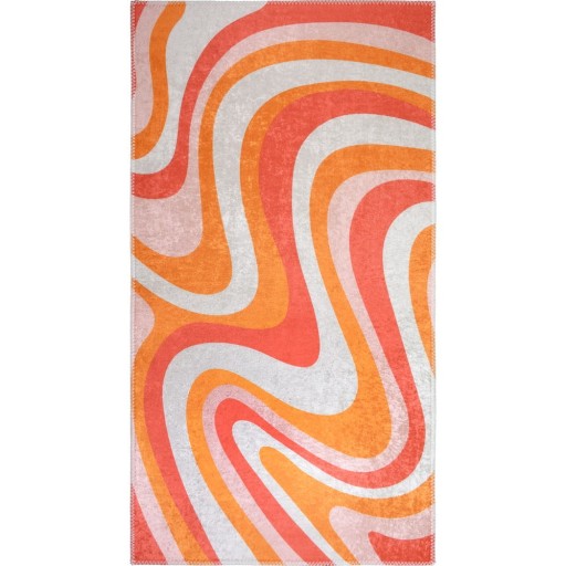 Covor portocaliu lavabil 60x100 cm Colors of Joy – Vitaus