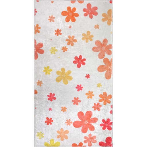 Covor pentru copii portocaliu-fildeș lavabil 160x230 cm Fall Flowers – Vitaus