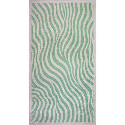 Covor verde lavabil 60x100 cm Green Zebra – Vitaus