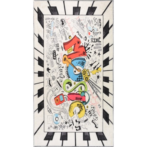 Covor pentru copii lavabil 160x230 cm Musical – Vitaus