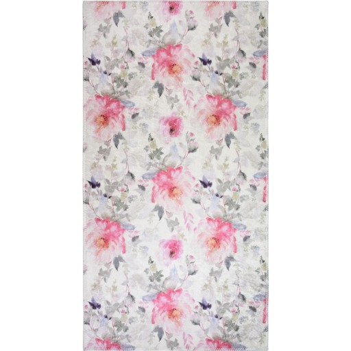 Covor roz-fildeș lavabil 160x230 cm Pink Garden – Vitaus