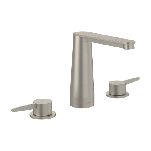 Baterie lavoar Villeroy & Boch Conum din 3 elemente  fara ventil  nichel periat