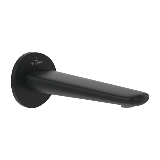 Pipa cada Villeroy & Boch Antao 19.5cm  negru mat