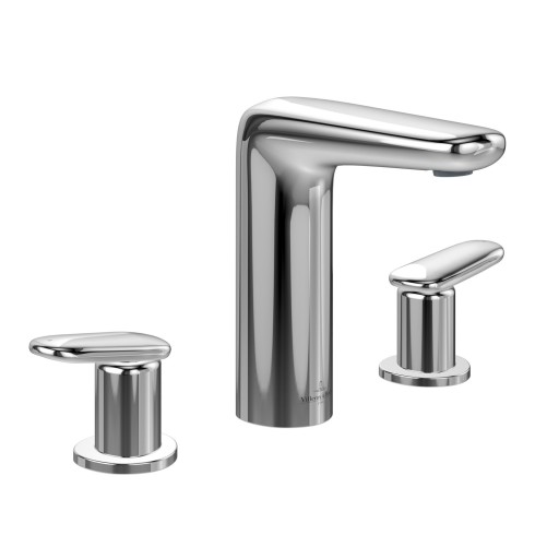 Baterie lavoar Villeroy & Boch Antao din 3 elemente  ventil click-clack  crom