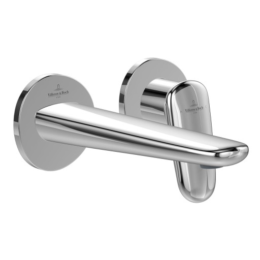 Baterie lavoar Villeroy & Boch Antao de perete  fara ventil  crom
