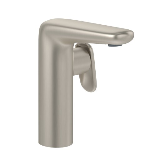 Baterie lavoar Villeroy & Boch Antao cu levier lateral  ventil click-clack  nichel periat