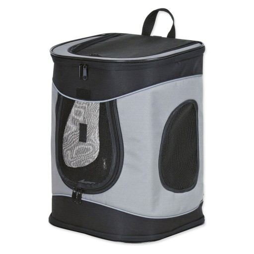 Rucsac gri pentru animale de companie 30x34 cm Trixie Timon – Plaček Pet Products