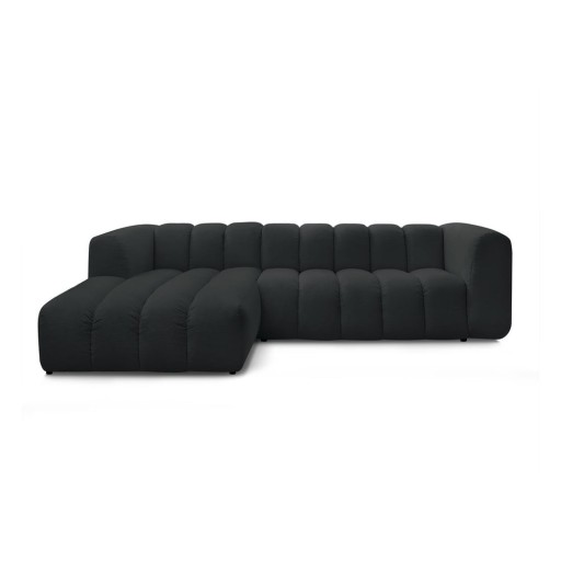 Colțar negru (cu colț pe partea stângă/cu șezlong) Talia – Bobochic Paris