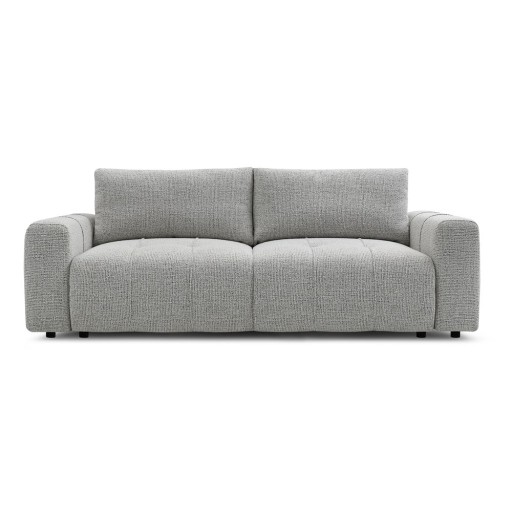 Canapea gri deschis extensibilă/cu spațiu de depozitare 248 cm Arsene – Bobochic Paris