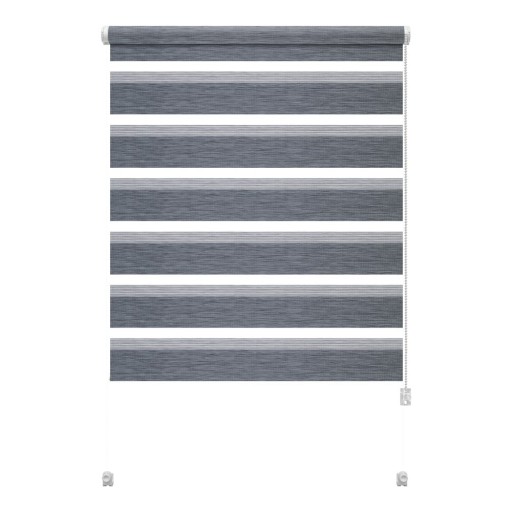 Jaluzea gri zi/noapte 72,5x150 cm Zebra Natur – Gardinia