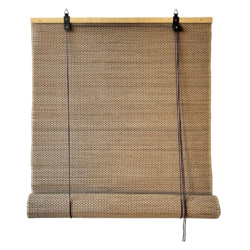Jaluzea în culoare naturală din bambus 120x160 cm Lyra – Gardinia