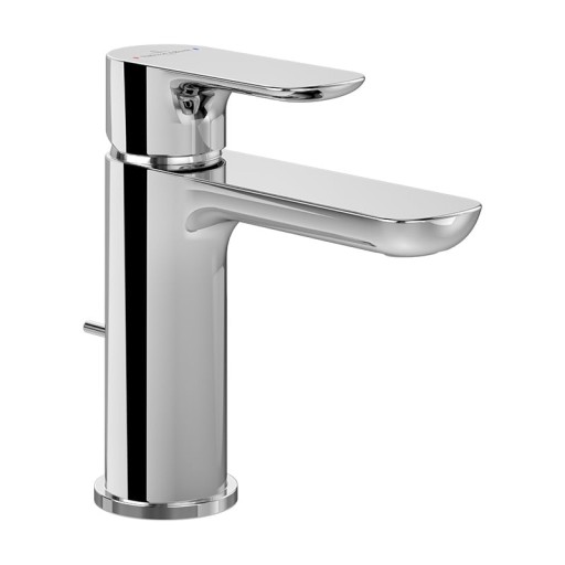 Baterie lavoar Villeroy & Boch O.Novo  ventil pop-up  crom