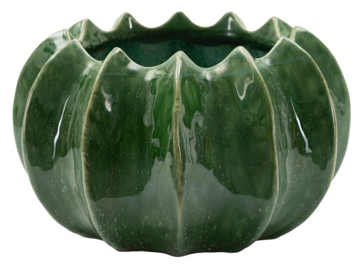 Ghiveci Cactus, Mauro Ferretti, 22x13.5 cm, ceramica, verde