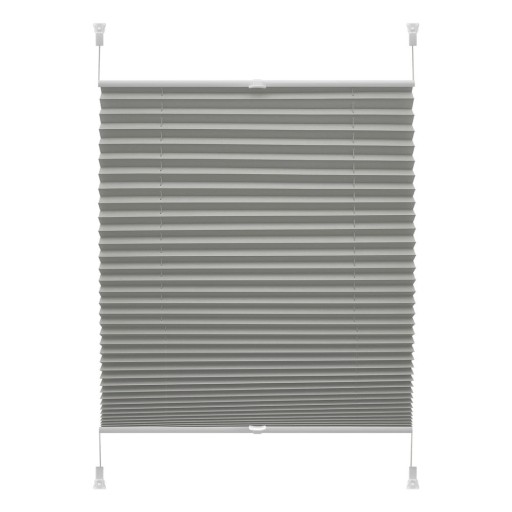 Jaluzea gri antracit 42,5x150 cm Plisé Verona Termo – Gardinia