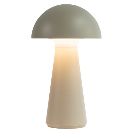 Veioză gri LED cu control prin telecomandă (înălțime 28 cm) Sam – Sirius