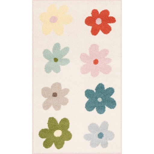 Covor pentru copii fildeș 80x150 cm Dazzy Cream – FD