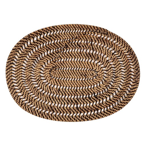 Suport pentru farfurii din ratan 40x30 cm - Tiseco Home Studio