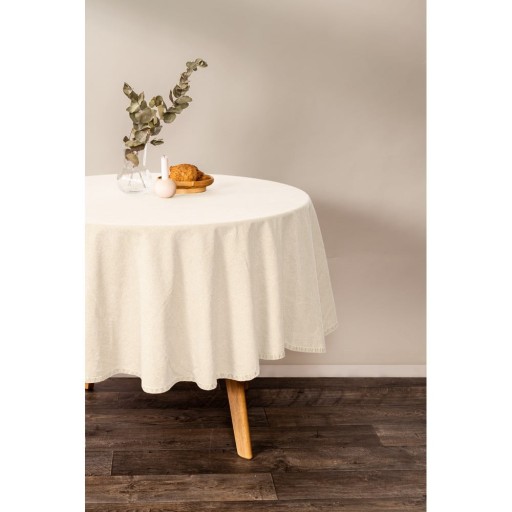 Față de masă din bumbac ø 180 cm Myrna - Tiseco Home Studio