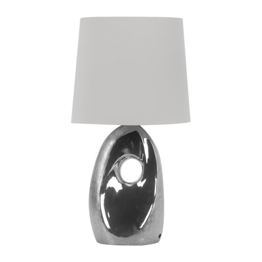 Veioză cu abajur textil (înălțime 43 cm) Hierro – Candellux Lighting