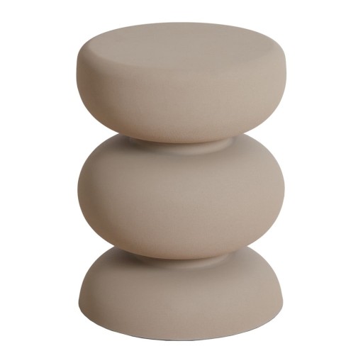 Măsuță auxiliară rotundă din metal ø 35 cm Kobodo – Light & Living