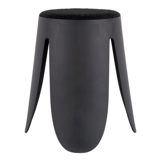 Scaun negru din plastic Savor – Leitmotiv