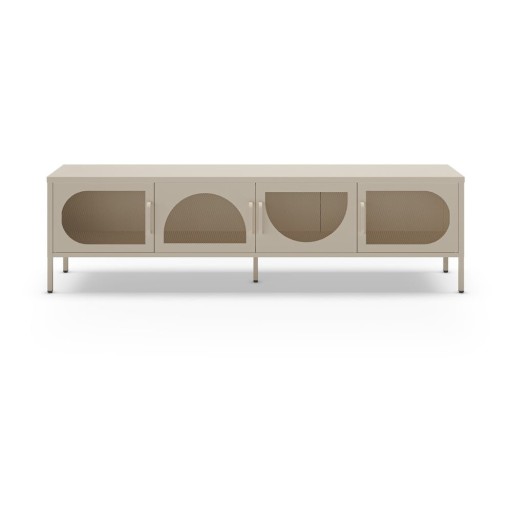 Comodă TV crem 180x50 cm Tayra – Marckeric