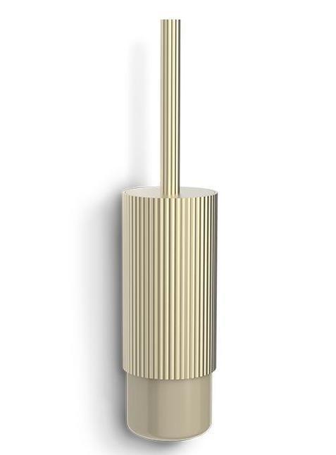 Perie wc cu suport de perete Decor Walther Of.Line WBG Champagne - Dune