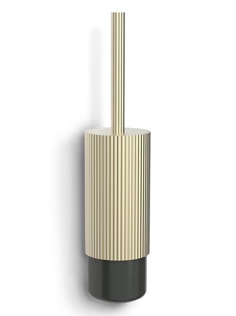Perie wc cu suport de perete Decor Walther Of.Line WBG Champagne - Moor