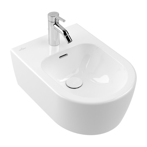 Bideu suspendat Villeroy & Boch Skyla Oval  alb alpin