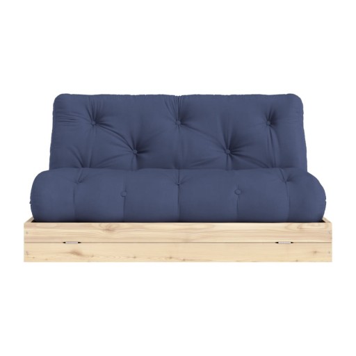 Canapea albastru-închis extensibilă 145 cm Flip – Karup Design