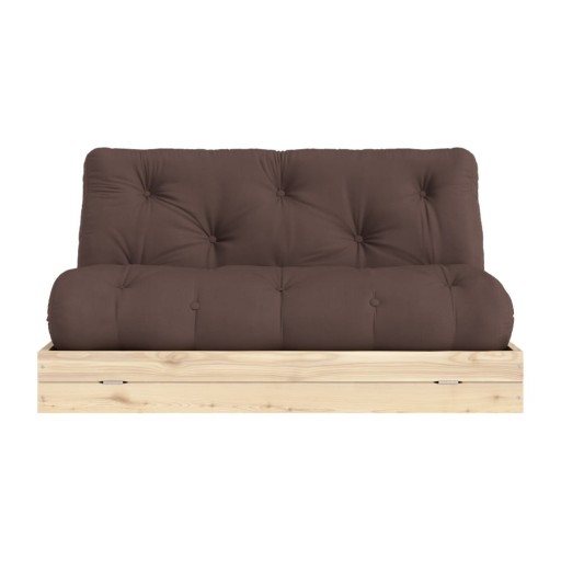 Canapea maro închis extensibilă 145 cm Flip – Karup Design