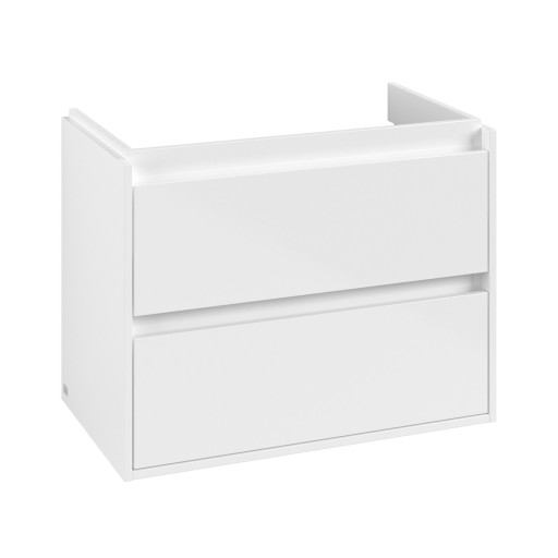 Dulap baza suspendat Villeroy & Boch Skyla cu 2 sertare  772x596mm  Brilliant White