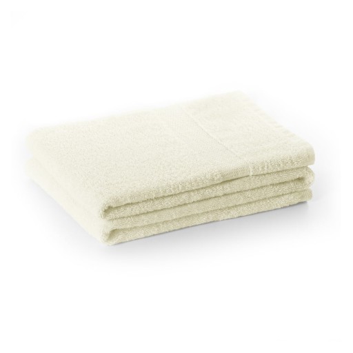 Prosop crem din bumbac din frotir 30x50 cm Marina – DecoKing