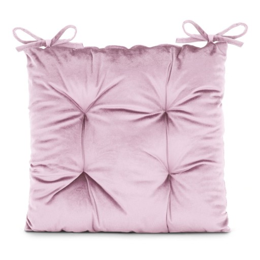Pernă de scaun din catifea 40x40 cm Aleksa – Restilo