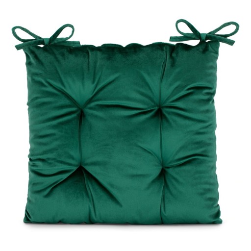 Pernă de scaun din catifea 40x40 cm Aleksa – Restilo