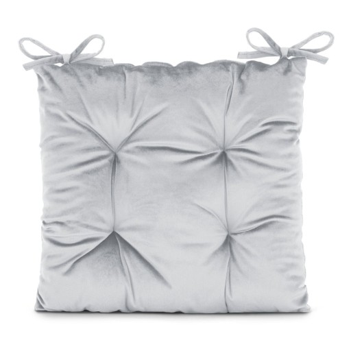 Pernă de scaun din catifea 40x40 cm Aleksa – Restilo