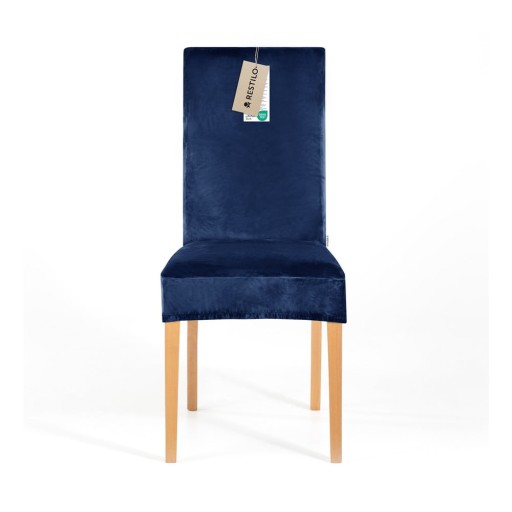 Husă albastră elastică pentru scaun 48 cm Sento – Restilo