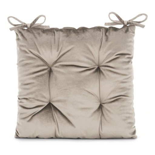 Pernă de scaun din catifea 40x40 cm Aleksa – Restilo