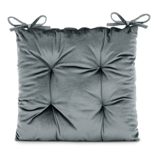 Pernă de scaun din catifea 40x40 cm Aleksa – Restilo