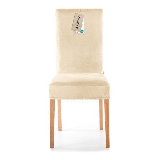 Husă bej elastică pentru scaun 48 cm Sento – Restilo