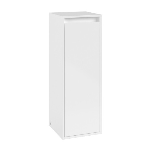 Dulap auxiliar suspendat Villeroy & Boch Skyla cu 1 usa  100x43mm  orientare stanga  Brilliant White