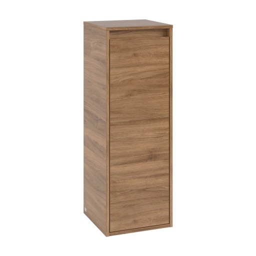 Dulap auxiliar suspendat Villeroy & Boch Skyla cu 1 usa  100x43mm  orientare stanga  Oak Kansas