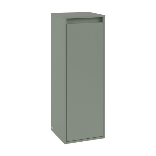 Dulap auxiliar suspendat Villeroy & Boch Skyla cu 1 usa  100x43mm  orientare dreapta  Soft Green