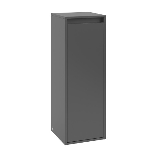 Dulap auxiliar suspendat Villeroy & Boch Skyla cu 1 usa  100x43mm  orientare dreapta  Graphite