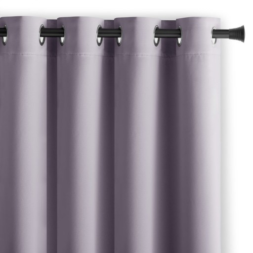 Draperie roz prăfuit blackout 140x175 cm Eyelets – Restilo