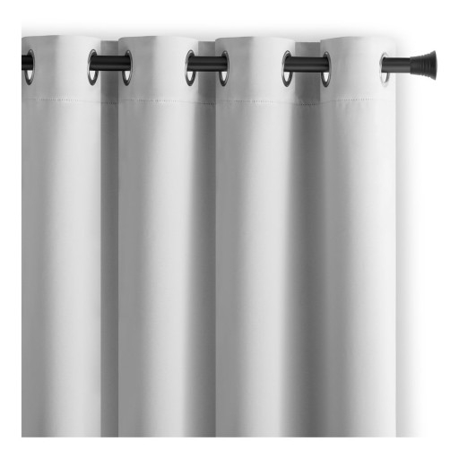 Draperie albă blackout 140x245 cm Eyelets – Restilo