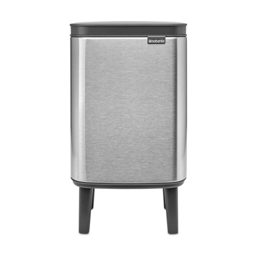Coș de gunoi argintiu mat din oțel 4 l Bo Hi – Brabantia