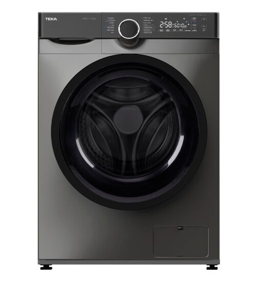 Masina de spalat rufe Teka WMK 70940 SS 9kg  1400rpm  14 programe  motor Inverter  Dark Inox