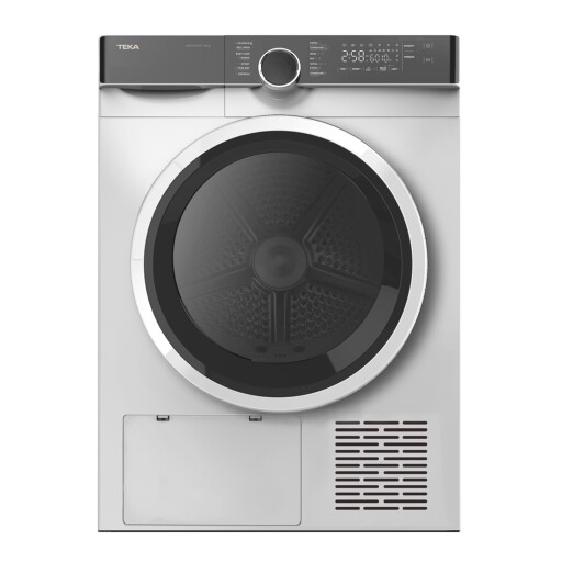 Uscator de rufe Teka SHK 70840 WH  8kg  14 programe  condensare cu pompa de caldura  alb